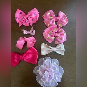 Pink bows bundle